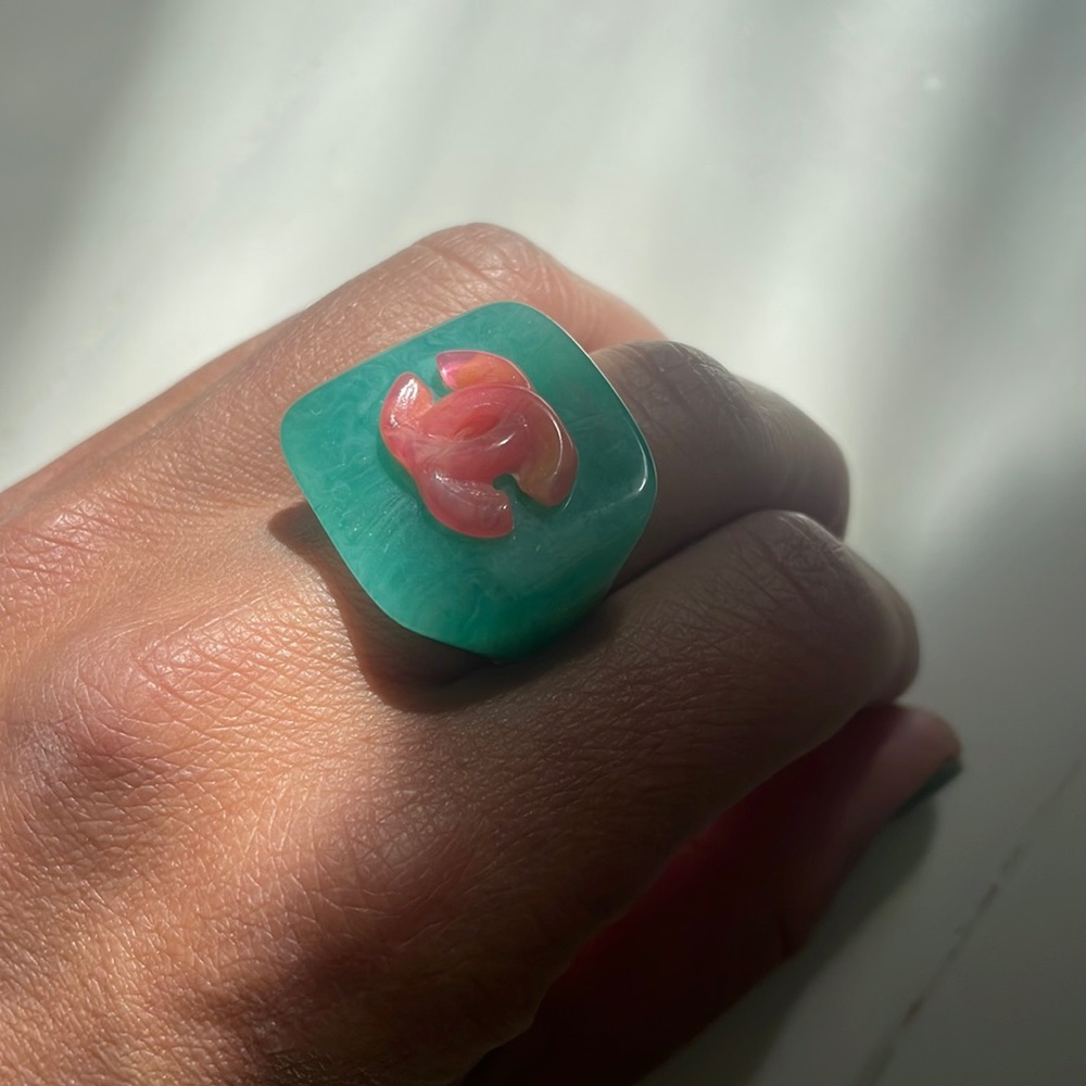 CHANEL CC LOGO RING